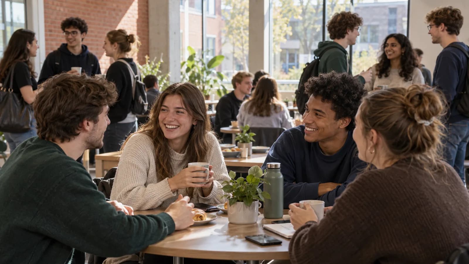 Illustration fictive : Le café des associations