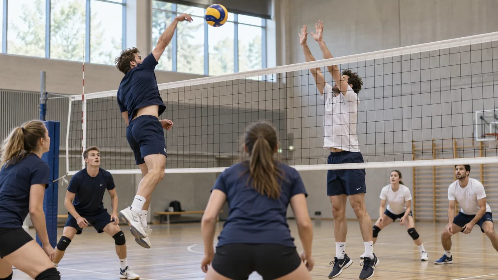 Illustration fictive : Volley : à toi de jouer